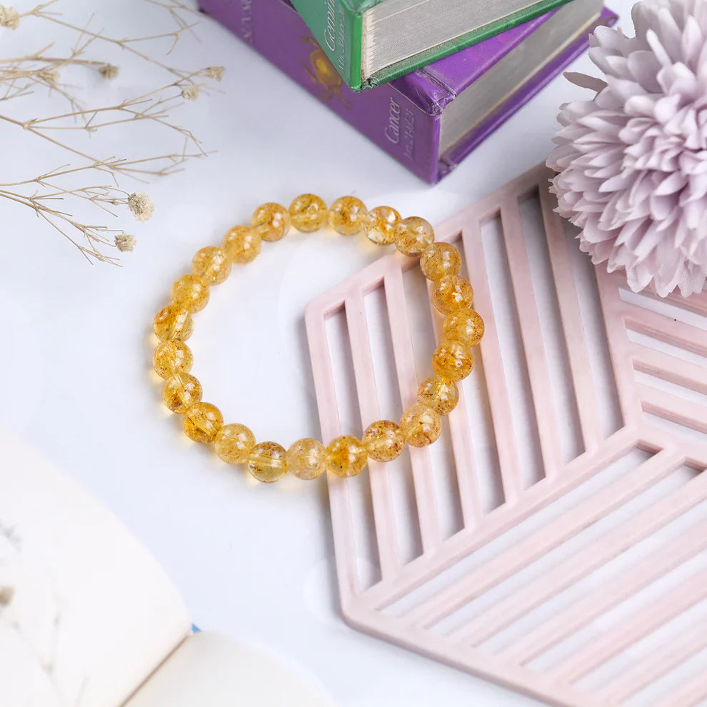 Citrine Bracelet -  Natural Stone Bracelet