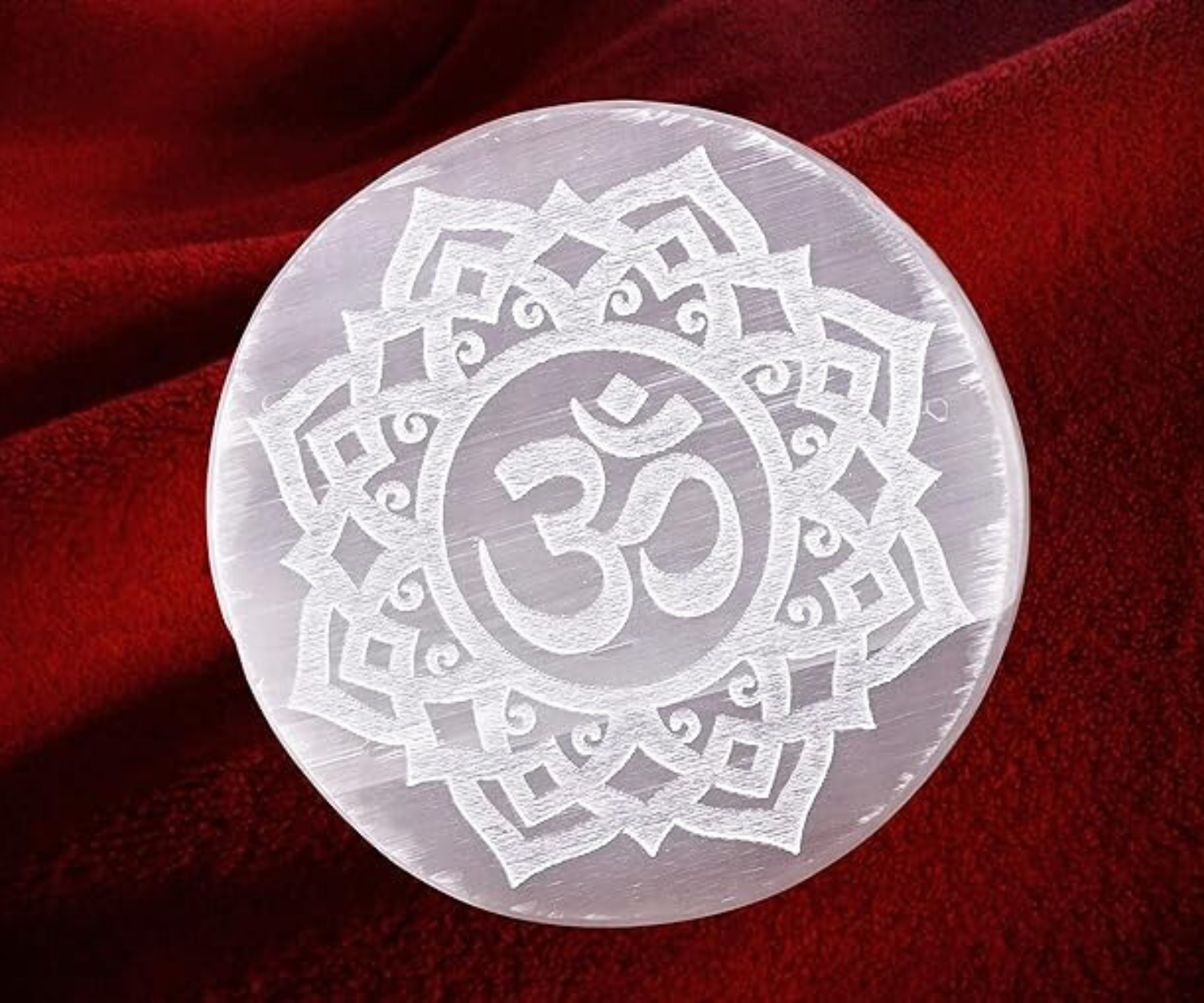 Selenite Crystal Charging Plate