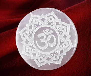Selenite Crystal Charging Plate