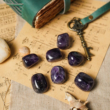 Amethyst Tumbled Stones