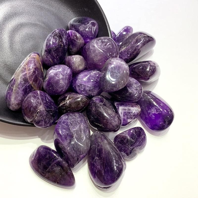 Amethyst Tumbled Stones
