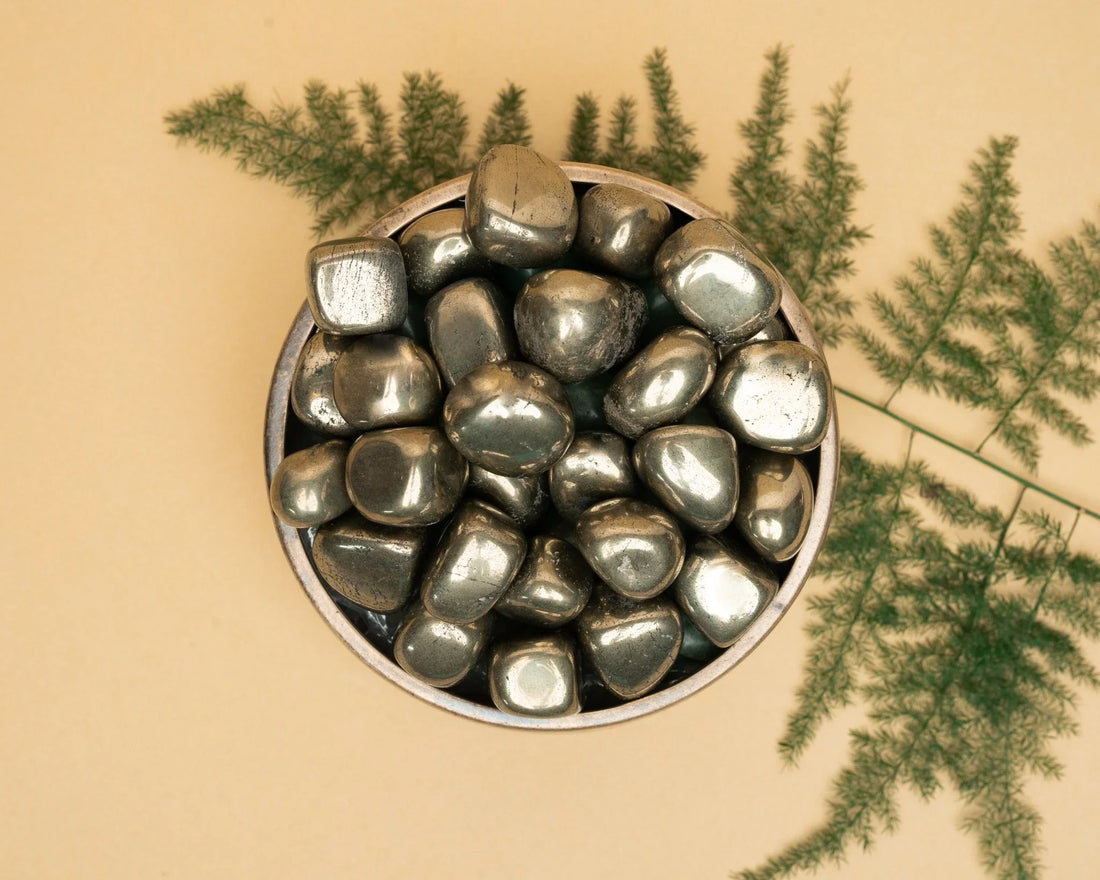 Pyrite Tumbles (AAA Quality)