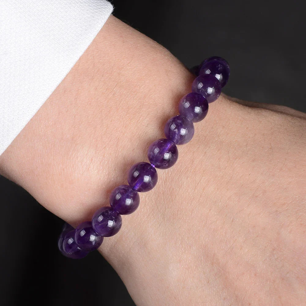 Natural Amethyst Bracelet
