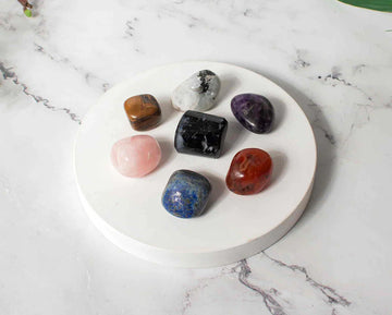 Seven Chakra Tumble Stones Pack Of 7